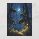 Search for moon light postcards Forest