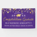 Recherche de purple graduation banners Diplôme