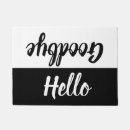 Search for hello goodbye doormats Housewarming