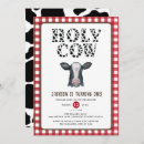 Recherche de holy cow anniversaire invitations Animal de ferme