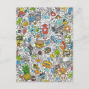 Recherche de fruits mignons cartes postales Enfants