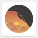 Search for vector square stickers Sport