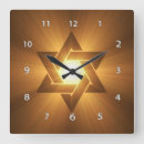 Search for star of david clocks Jewish