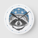 Recherche de ratons laveurs horloges Bois