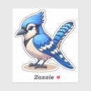 Search for blue jay bird stickers Birding
