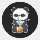 Search for kawaii panda stickers Boba