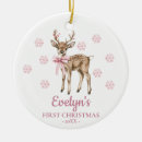 Search for first deer ornaments Girl