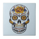 Search for mexican sugar skull tiles Halloween