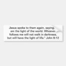 Search for the world bumper stickers Christian
