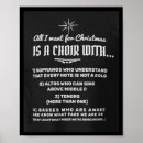 Search for choir singers posters Chorus
