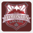 Search for edmonton labels Red