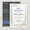 Search for scottish birthday invitations Tartan