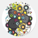 Recherche de phonographe autocollants Disque