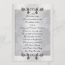 Search for 25th anniversary vow renewal invitations Silver