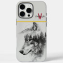 Search for wolf silhouette cases Moon