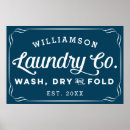 Search for laundry signs Vintage
