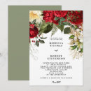 Search for red berries wedding invitations Typography