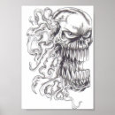 Recherche de démoniaque art Crâne