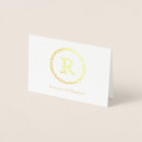 Search for stylish monogram cards Minimalist