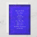 Search for electric blue invitations Elegant