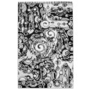 Recherche de noir et blanc calendriers Modèle