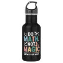 Search for math water bottles Funny