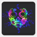 Search for skull face stickers Halloween