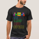 Recherche de eat sleep game tshirts Répéter