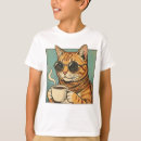 Search for aesthetic kids tshirts Cat