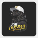 Search for black dog stickers Typography
