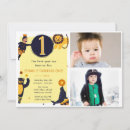 Search for circus 1st birthday invitations Boy
