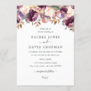 Search for purple flower wedding invitations Rustic