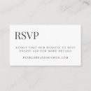 Search for rsvp wedding enclosure cards Modern