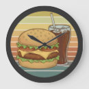 Search for burgers clocks Hamburger