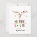 Recherche de cute reindeer card christmas cards Moderne