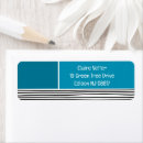 Search for large print return address labels Black