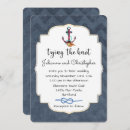 Search for nautical knot invitations Maritime