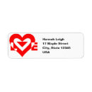 Search for anniversary return address labels Design