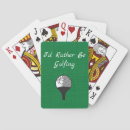 Recherche de jouer golf cartes postales Vert