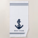 Search for boat beach towels Navy blue