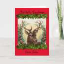 Search for wild animal christmas cards Deer