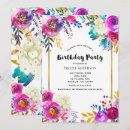 Search for floral fun invitations Botanical