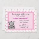 Search for kitty 1st birthday invitations First