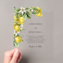 Search for citrus wedding invitations Rustic