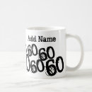 Search for 60th birthday for her mugs 60 years old