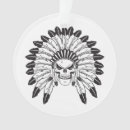 Search for american indian chief ornaments Warrior