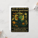 Recherche de sorcière volante invitations Parti