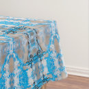 Search for blue and gray tablecloths Geometric