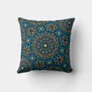 Search for teal gold pillows Abstract pattern
