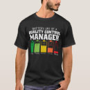 Search for quality control tshirts Manager
